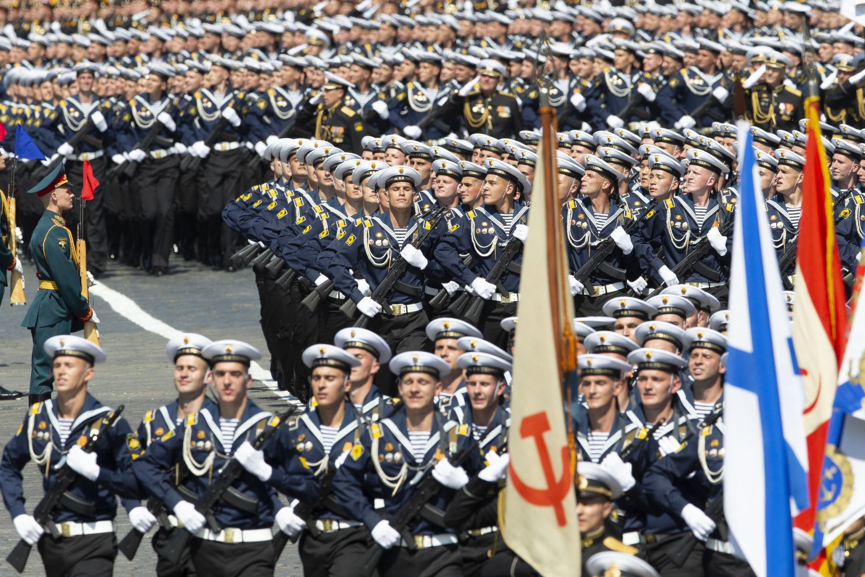 Russia Red Square Parade